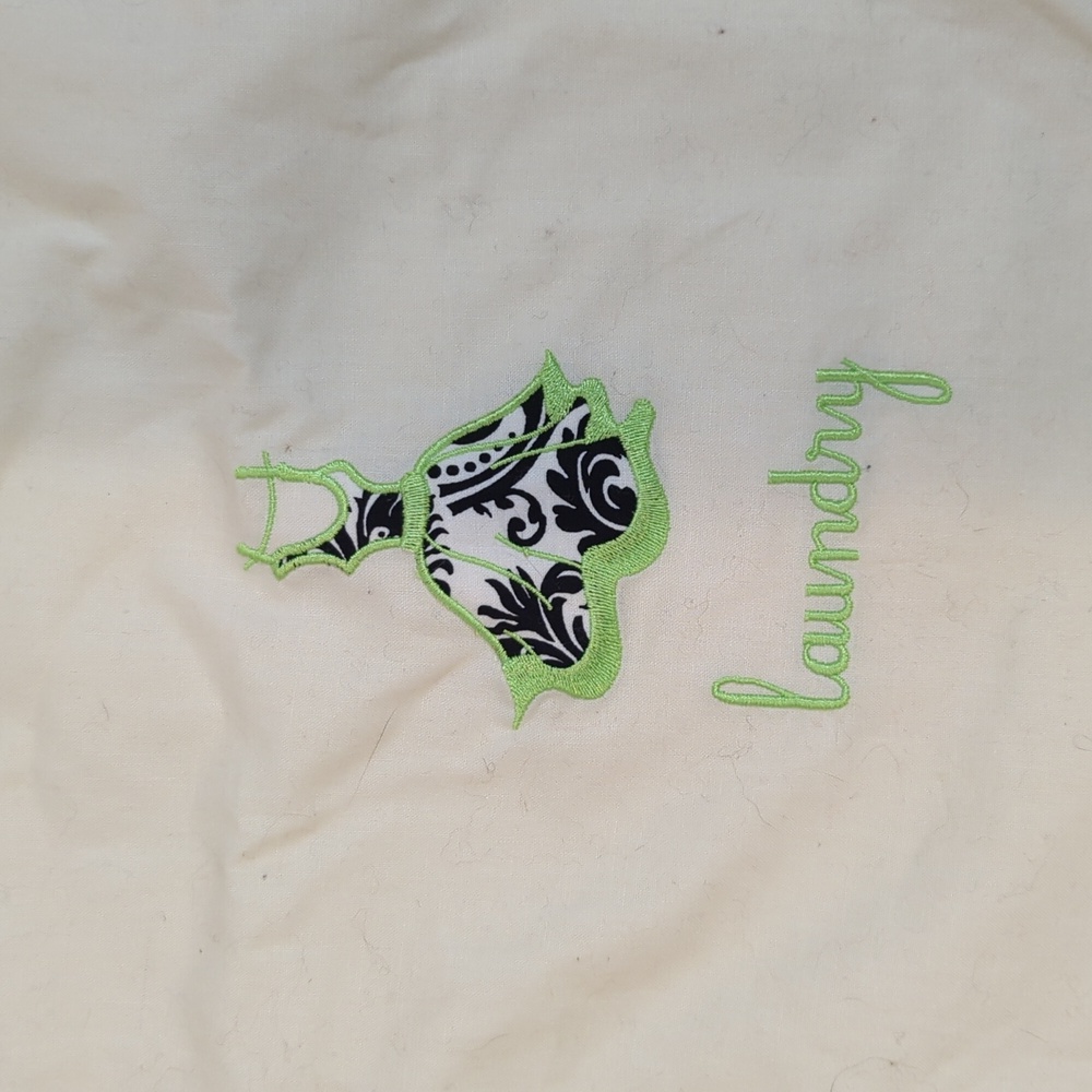 Set of 2 cotton laundry bags - Picture 3 of 9
